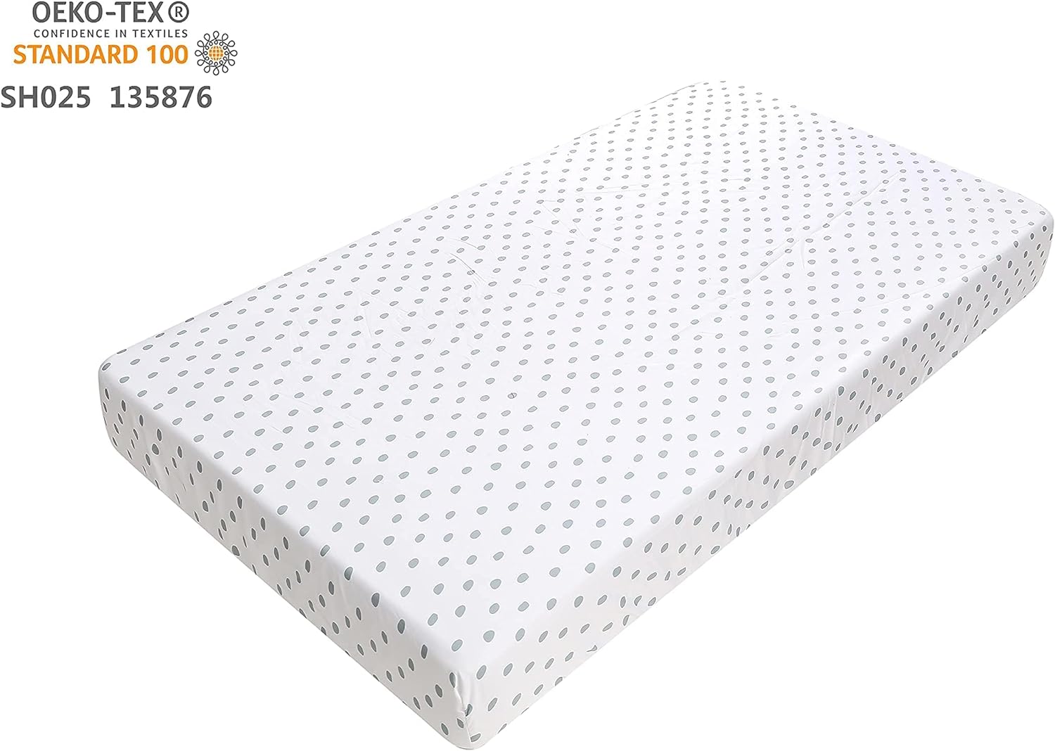 PINNKKU 4-Piece Crib Bedding Set for Girls, Baby Girl Bedding Crib Set, Cunas para Bebes, White, Blush Pink Flower Crib Skirt, Blanket, Crib Sheet and Diaper Stacker, Crib Bedding Sets for Girls - Image 2